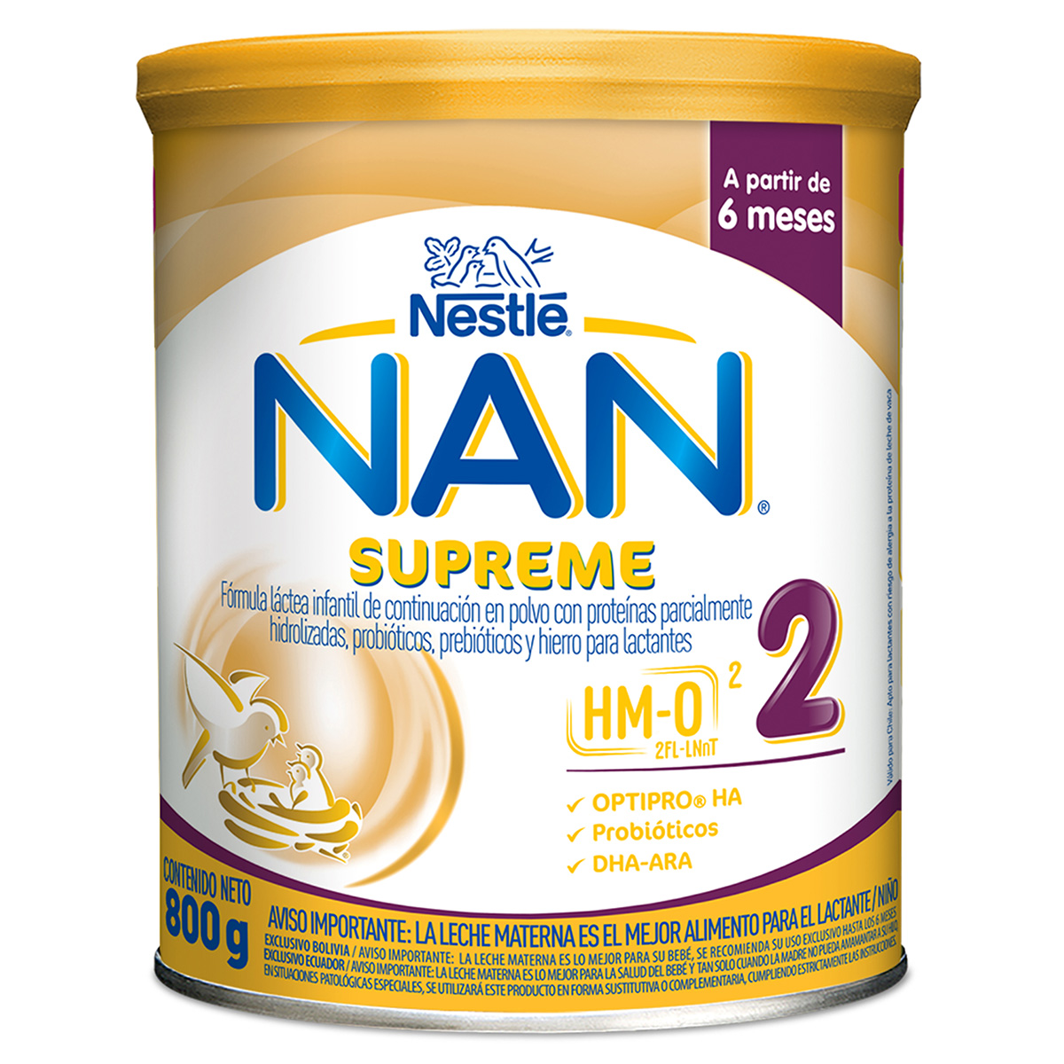 NAN SUPREME 2 800 GRAMOS