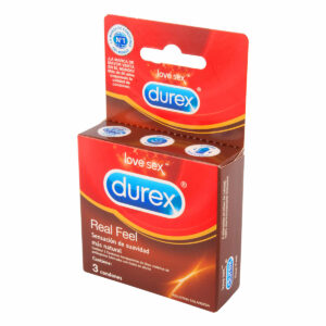 PRESERVAT.DUREX REAL FEEL  3 UND