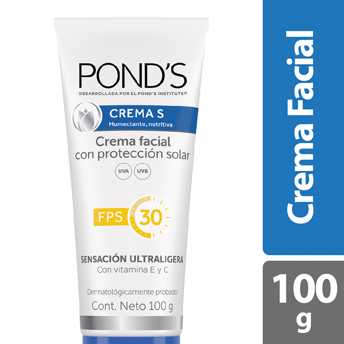 CRE.PONDS S HUMECTANTE FPS30 100 GRAMOS
