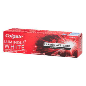 CRE.COLGATE LUMIN.WHITE CARBON ACTI.75ML