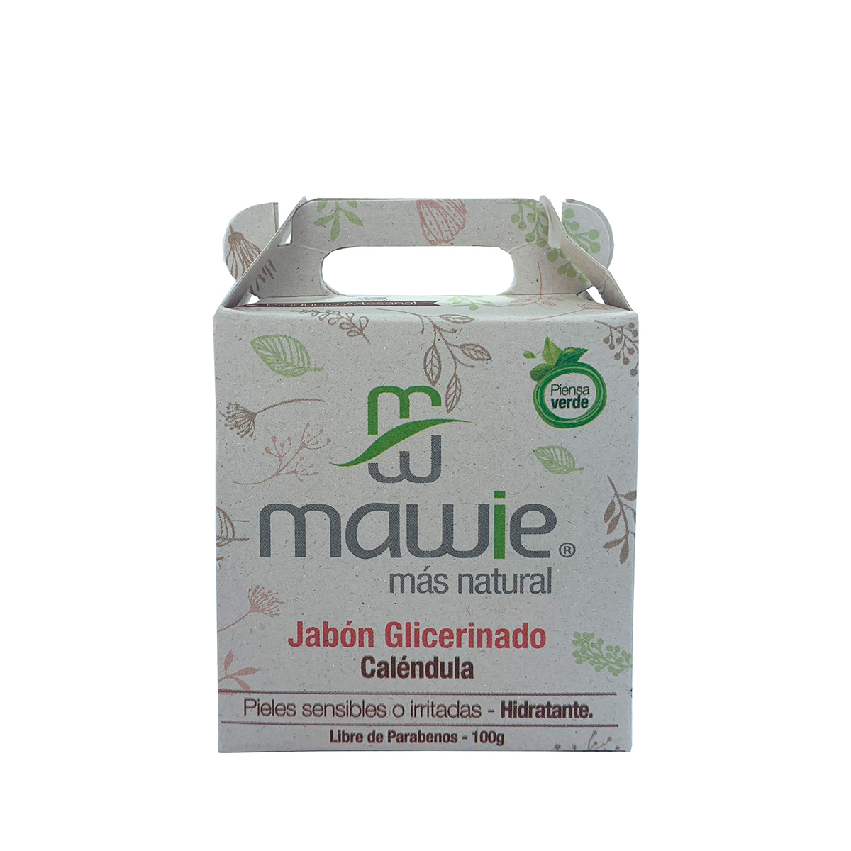 JABON GLICERINADO CALENDULA MAWIE 100 GR