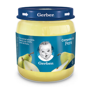 COMPOTA GERBER PERA 113 GR.