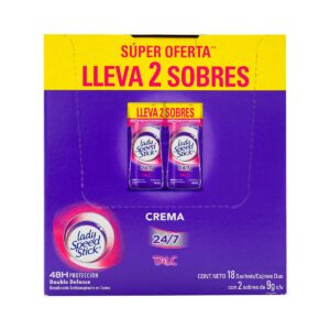 DTE.LADY SP.TALC CRE.DUO 9GR 18 SBS .S.O