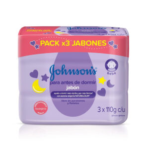 3 JABON JJ ANTES DE DORMIR 110 GR