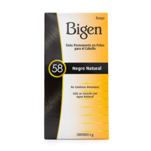 BIGEN 58 NEGRO NATURAL 6 GR