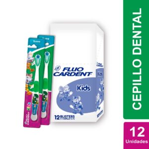 CEPILLO DENT. FLUO CARDENT KIDS 12 UND