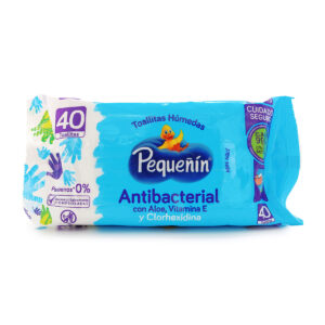 PANITOS HUM.ANTIBACTERIAL PEQUENIN 40 UN