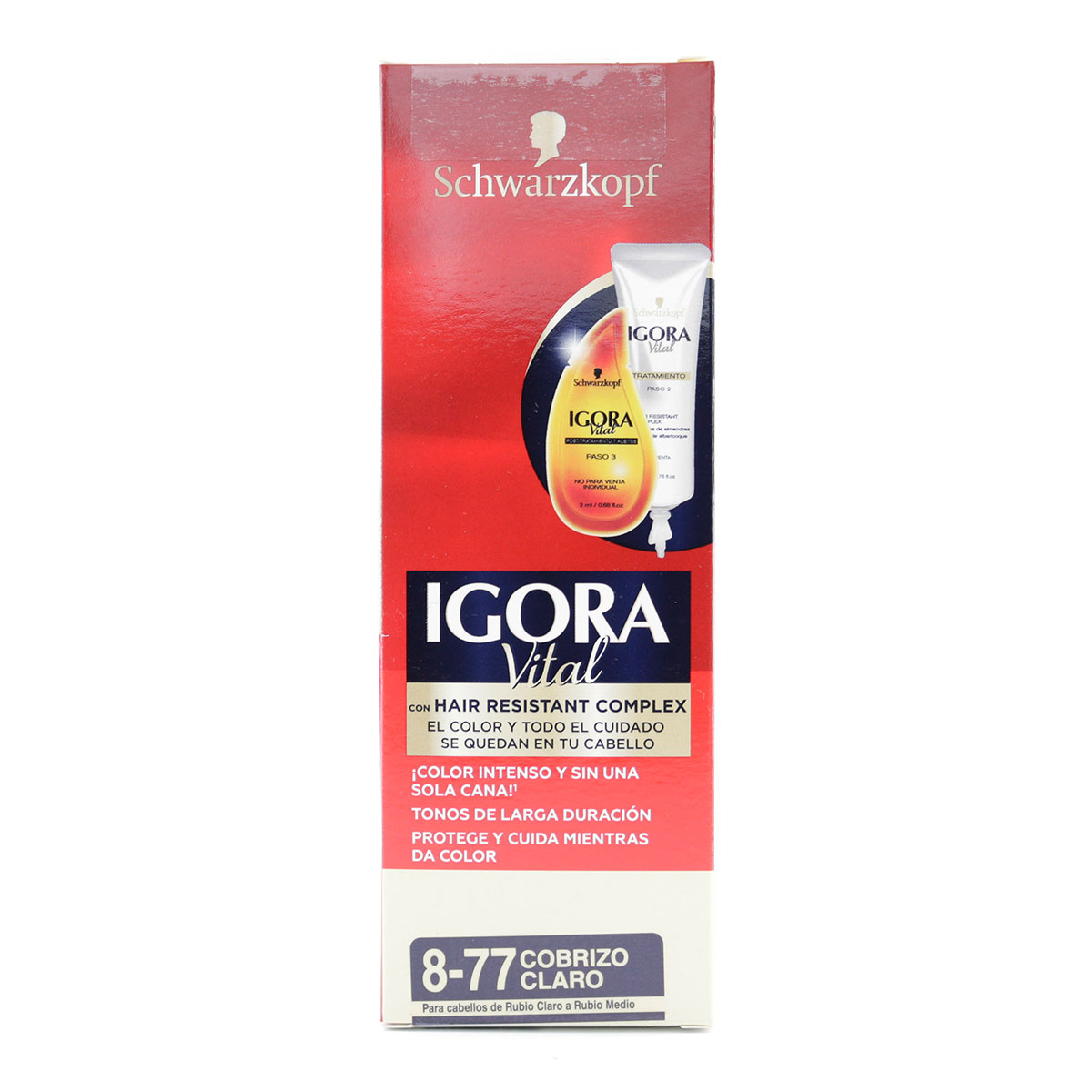 IGORA VITAL TUBO 8-77 RUB.CLA.COBRIZO