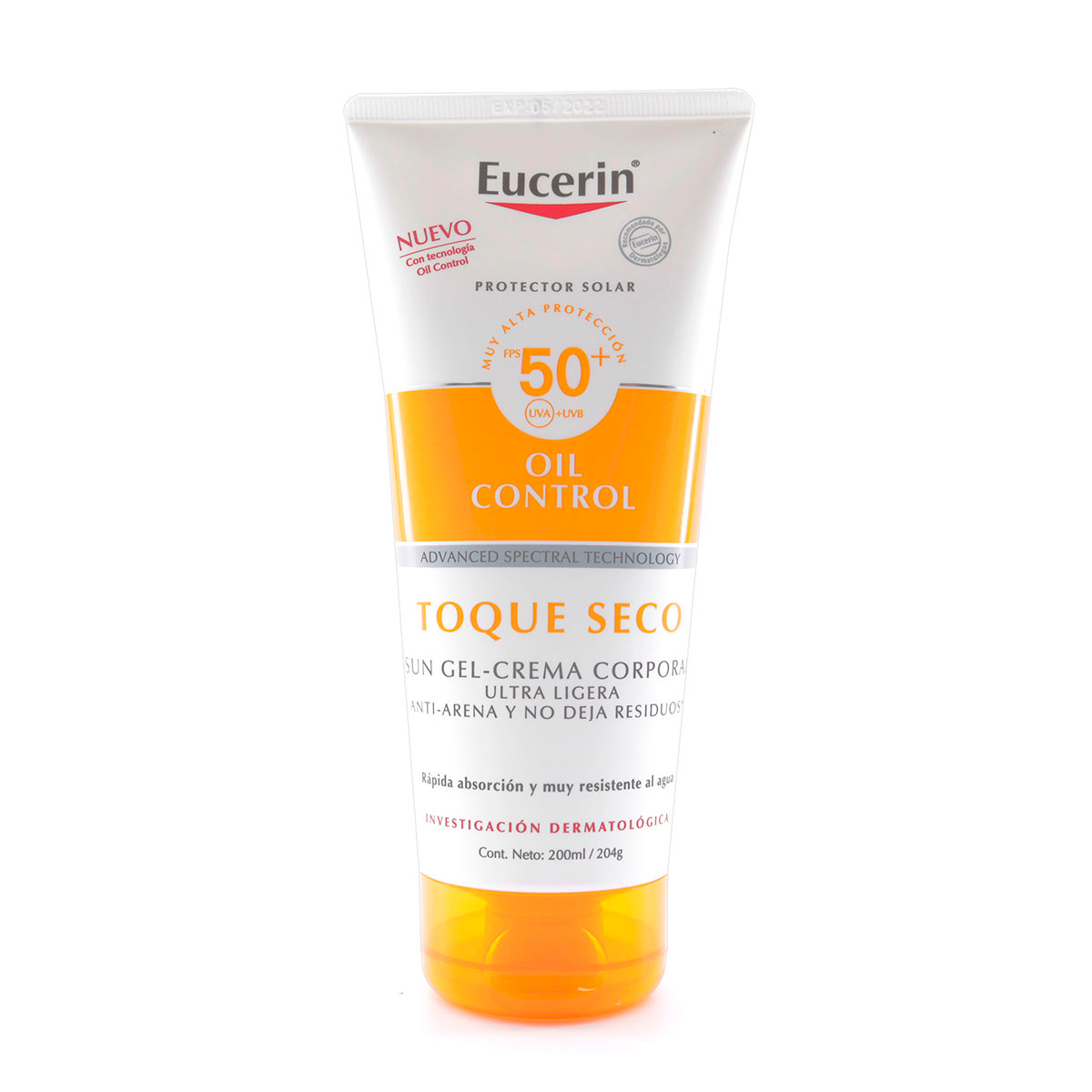EUCERIN SOLAR TOQUE SECO COR.200 ML