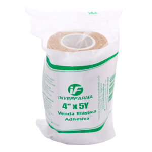 VENDA ELASTICA ADHESIVA 4X5 PIEL INVERFA