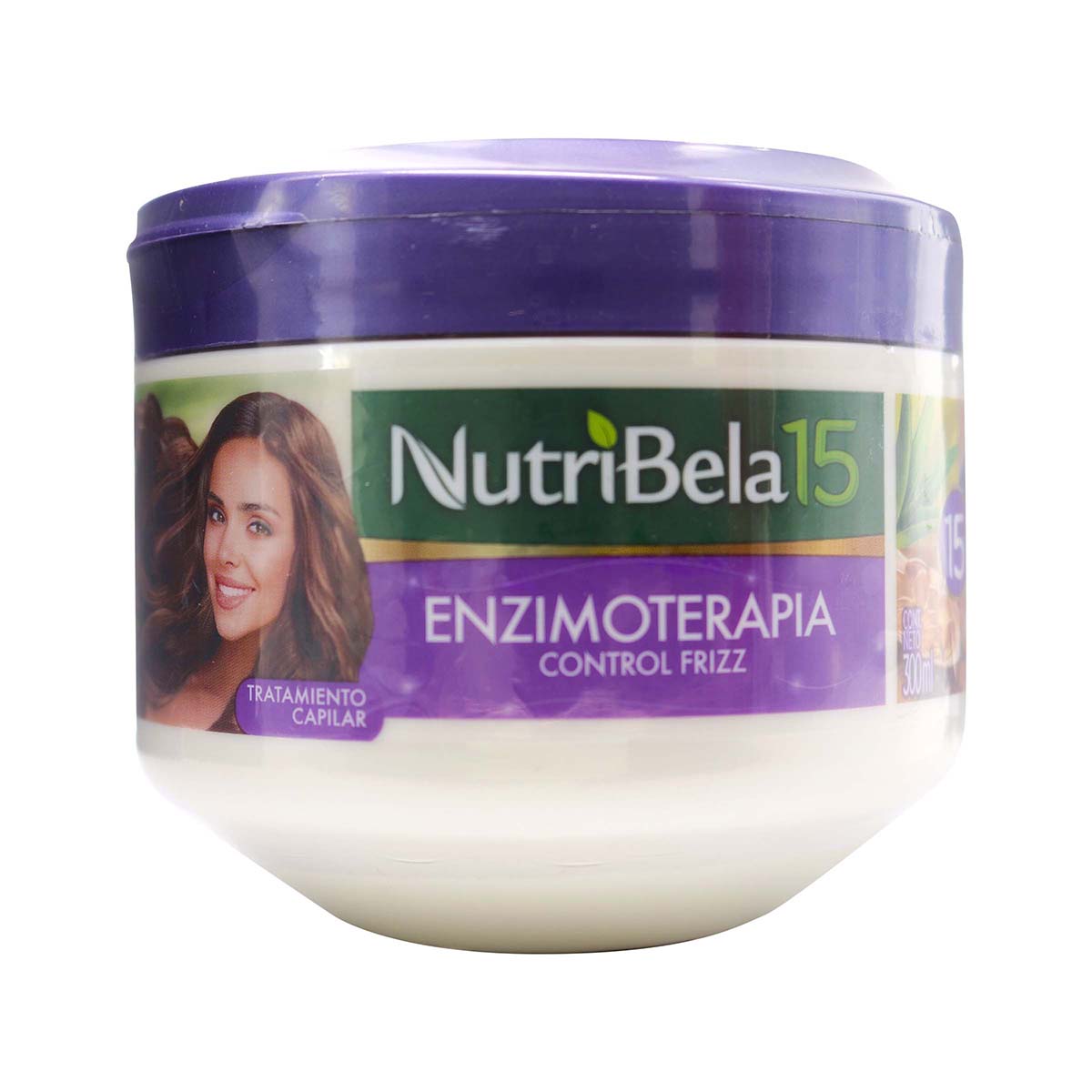TRAT.NUTRIBELA15 ENZIMOT.CTRL.FRIZ 300ML