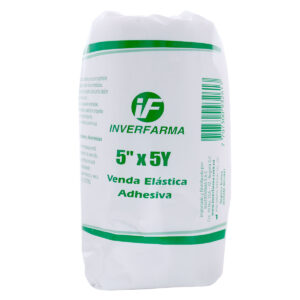 VENDA ELASTICA ADHESIVA 5X5 PIEL INVERFA