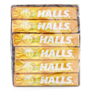 HALLS HONEY LEMON 12 BARRAS