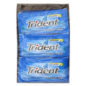 TRIDENT 5S MENTA POS DISPLAY 18 UD 8.5G