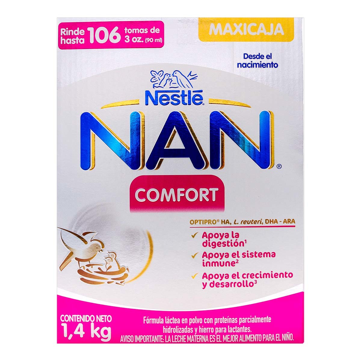 NAN COMFORT 1400 GR 4 BOLSAS