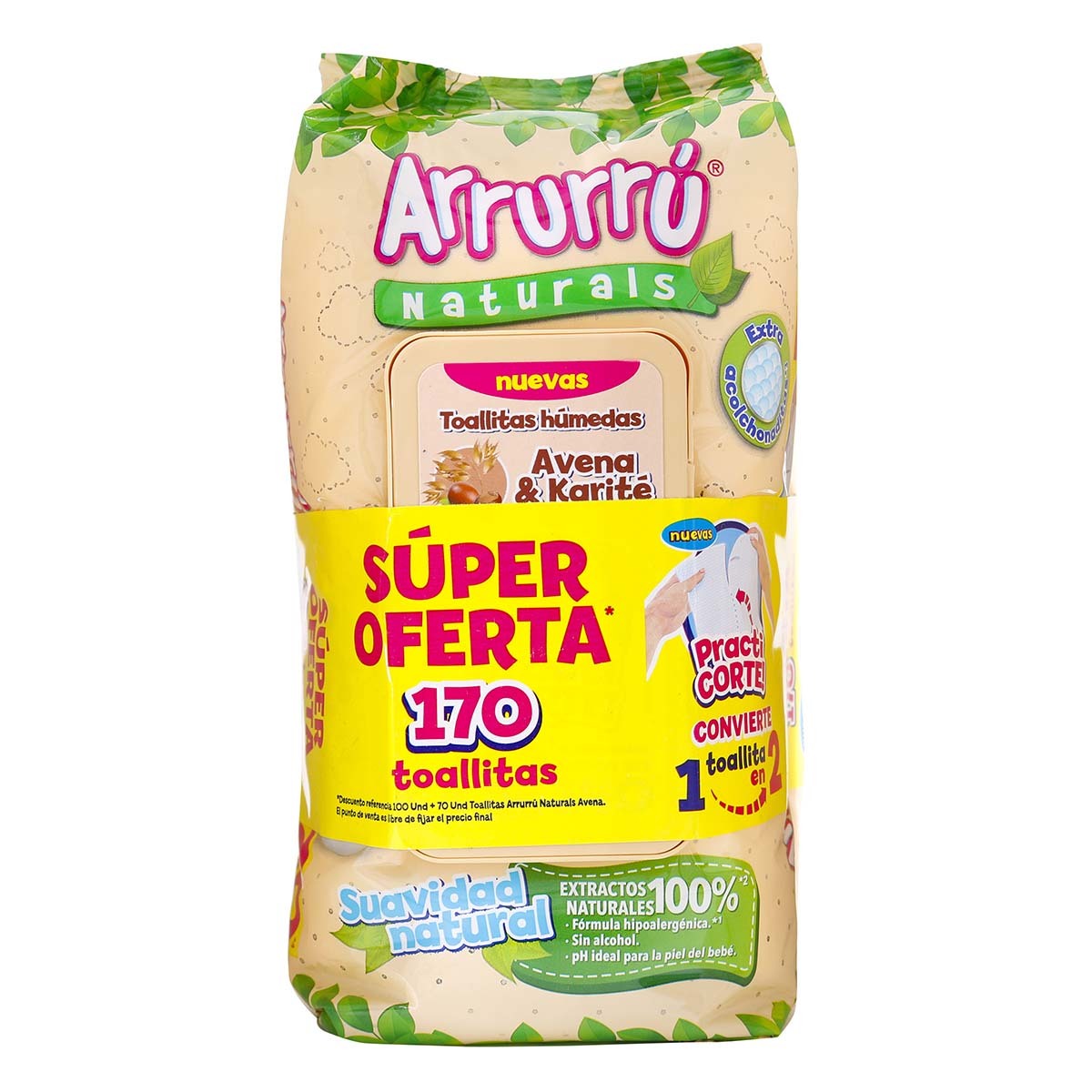 TOA.ARRURRU AVENA PACK 170 UD S. OFE