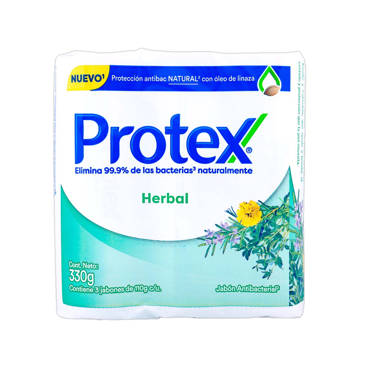 3 JAB.PROTEX ANTIBAC.HERBAL 110 GR