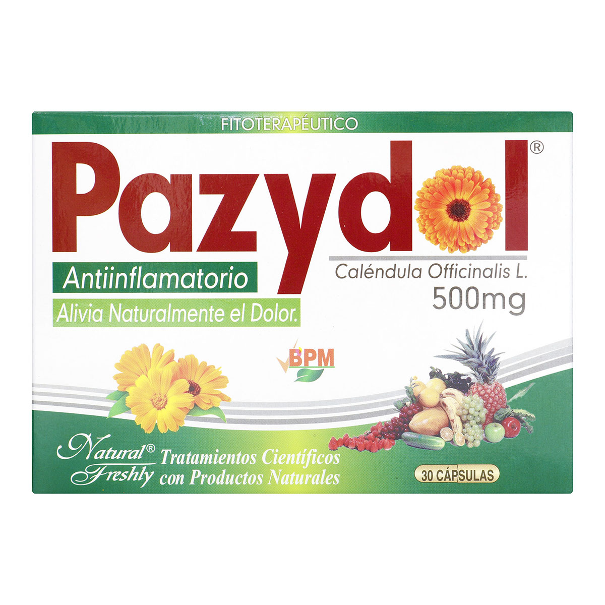 PAZYDOL CALENDULA 30 CAP
