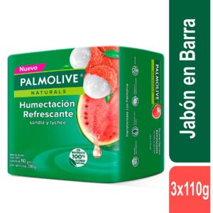 3 JAB.PALMOLIVE SANDIA Y LYCHEE 110 GR