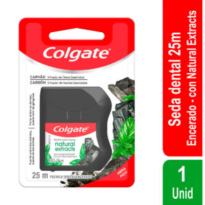 HILO DENT COLGATE NAT. EXT CARBON 25 MTS