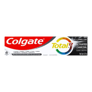CRE.COLGATE TOTAL 12 CARB.ACTIVADO 150ML
