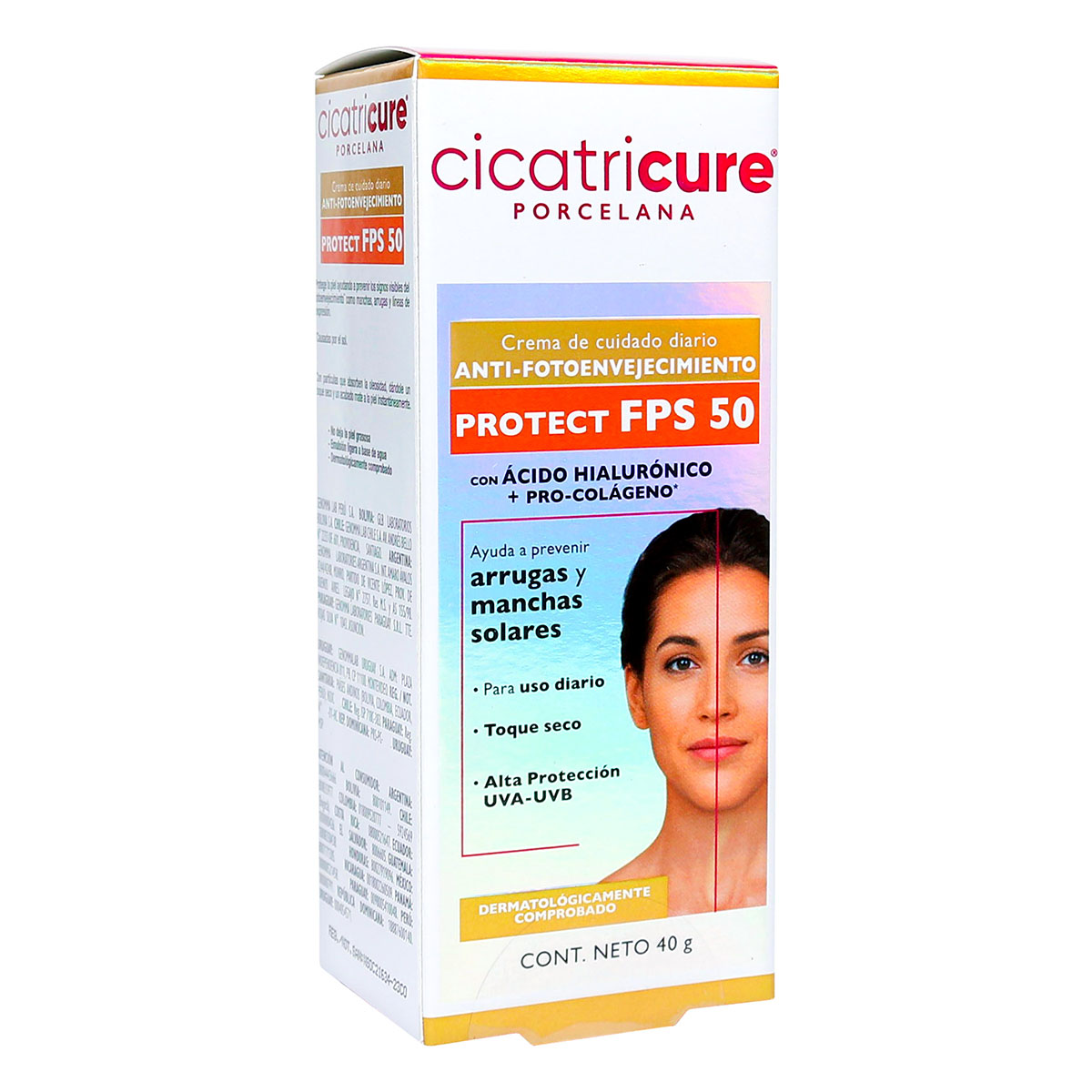 CICATRICURE PORCEL CRE.FPS 50 40 GR