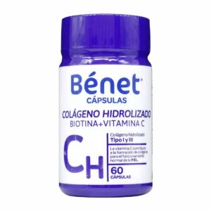 COLAGENO HIDROLIZ.+BIOTINA VIT.C 60 TABS