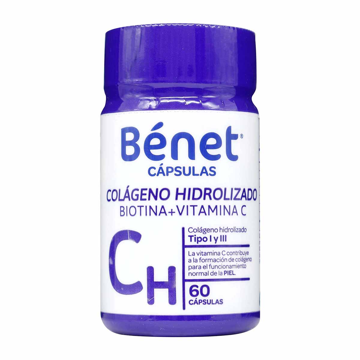 COLAGENO HIDROLIZ.+BIOTINA VIT.C 60 TABS