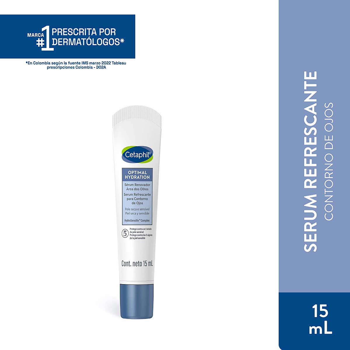 CETAPHIL OPTIMAL HYDRA.SERUM C.OJOS 15ML