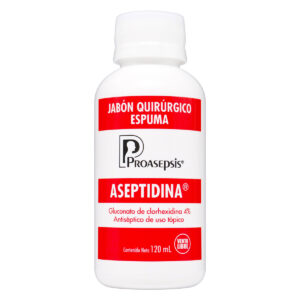 ASEPTIDINA JAB QUIRUR CLORHEXIDINA 120ML