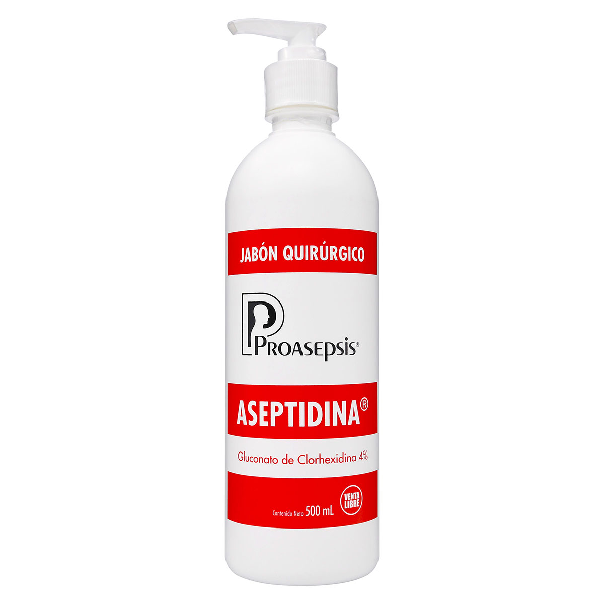 ASEPTIDINA JAB QUIRUR CLORHEXIDINA 500ML