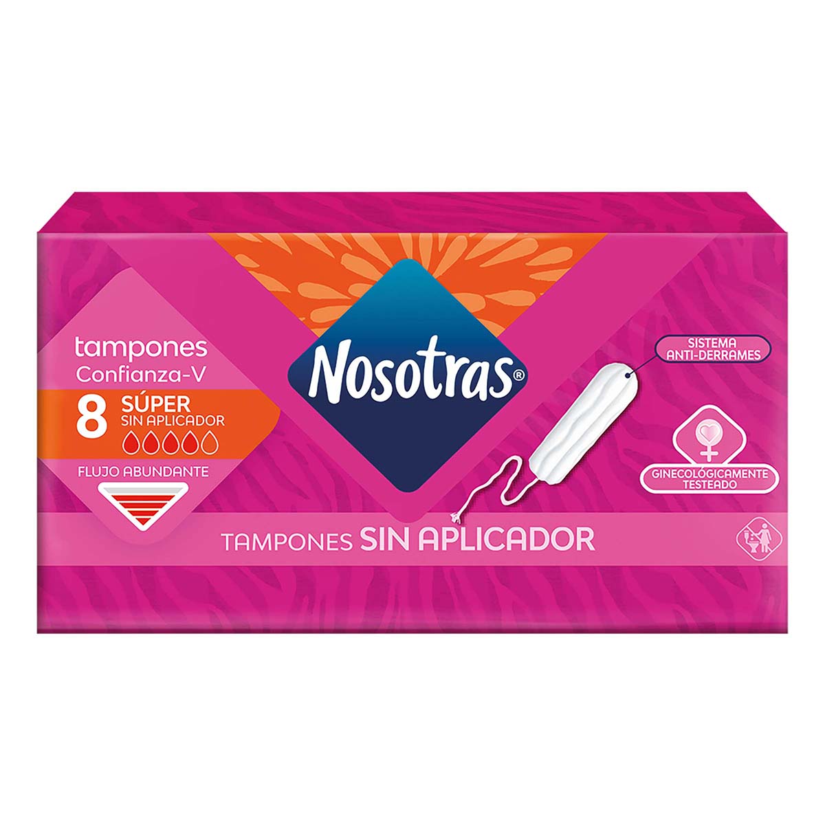 TAMPON NOSOTRAS DIGITAL SUPER 8UND SIN.A