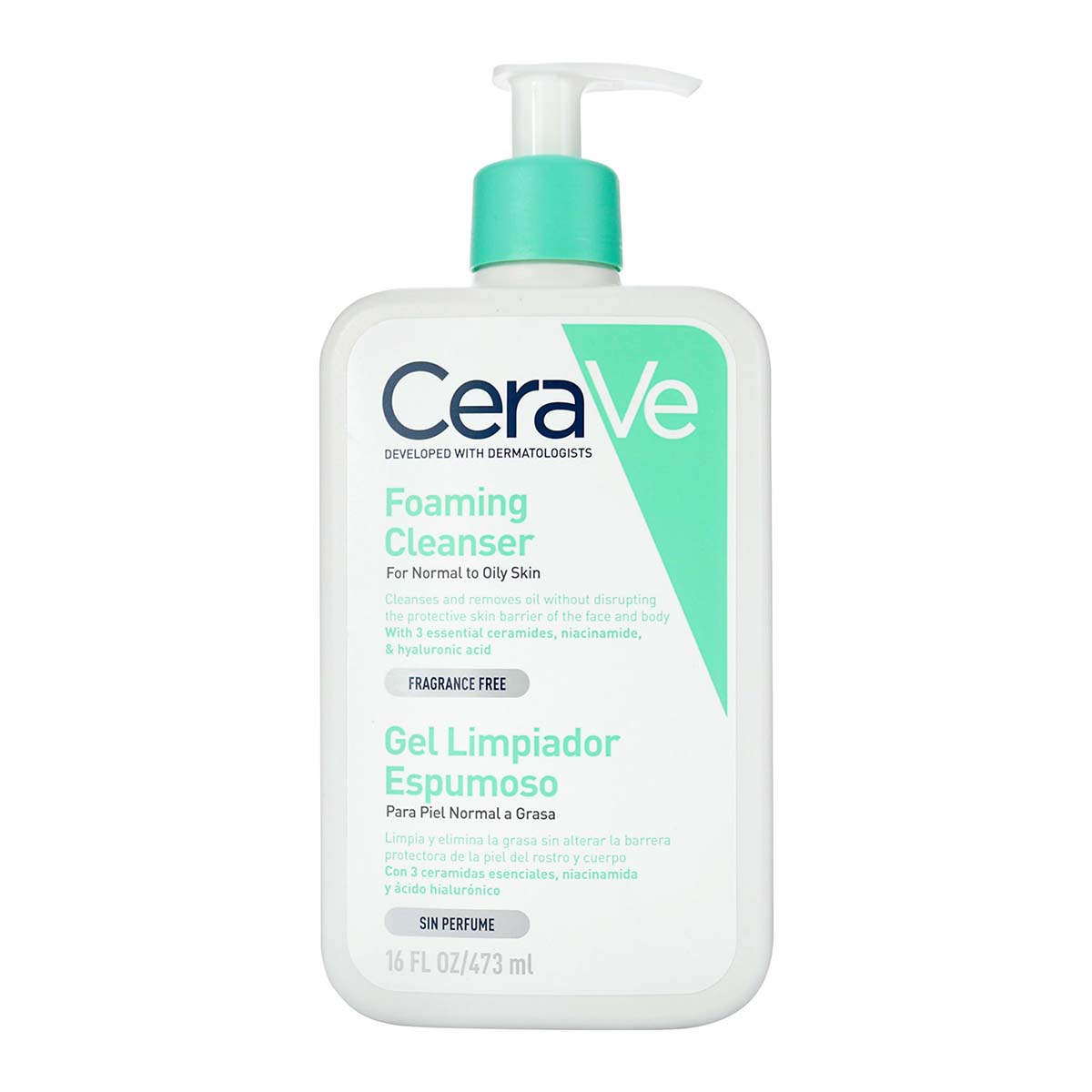 CERAVE GEL LIMPIADOR ESP. 473ML