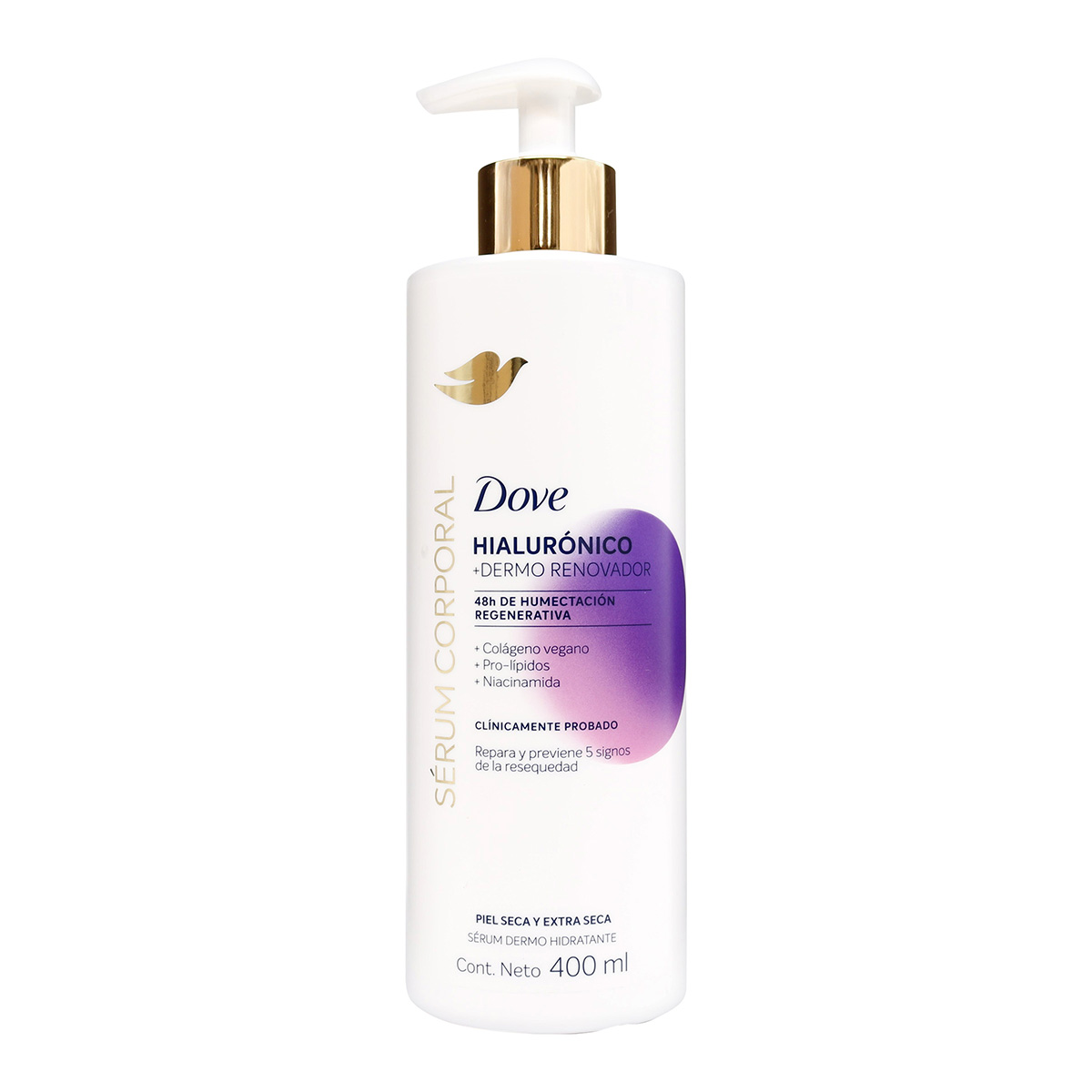 DOVE SERUM CORPORAL HIALURONICO 400ML