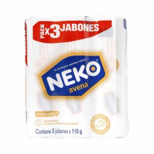 3 JABON ANTIBACTERIAL NEKO AVENA 110GRS