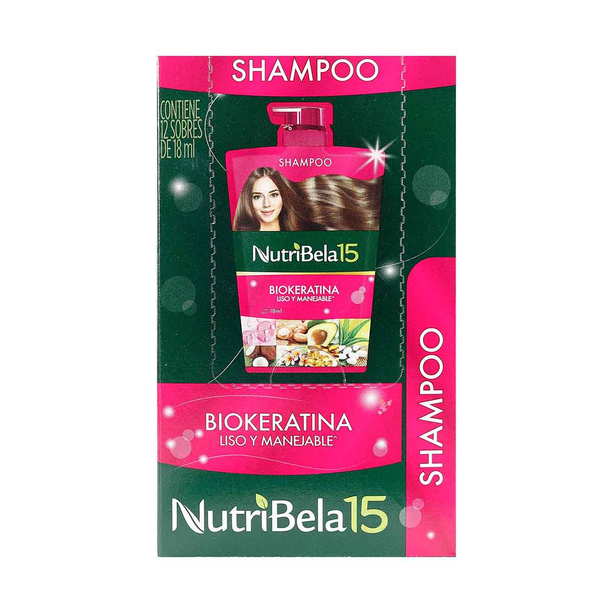 CHA. NUTRIBELA BIOKERATINA 18ML 12SBS