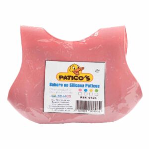 BABERO SILICONA CON BOLSILLO PATICOS